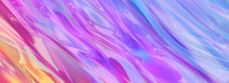 3d render, abstract liquid background, violet holographic foil, iridescent texture, reflection, ultraviolet light spectrum. For creative projects: book cover, fashion print, gift card, web texture